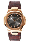Patek Philippe Geneve Leather Watch For Men