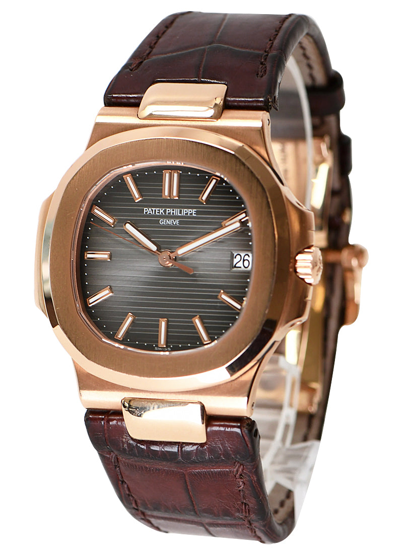 Patek Philippe Geneve Leather Watch For Men